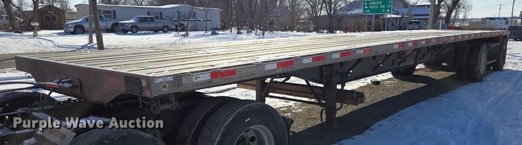 image for item EQ6550 2014 Transcraft Eagle II flatbed trailer