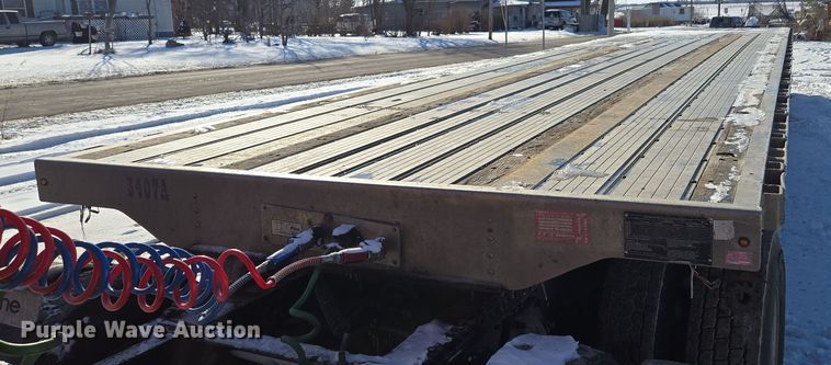 image for item EQ6550 2014 Transcraft Eagle II flatbed trailer