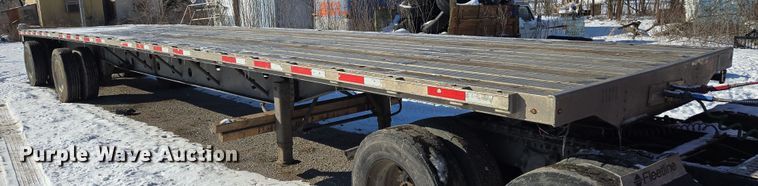 image for item EQ6550 2014 Transcraft Eagle II flatbed trailer
