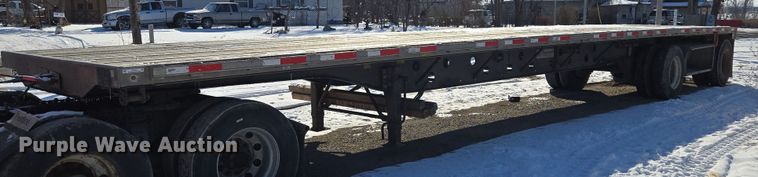 image for item EQ6550 2014 Transcraft Eagle II flatbed trailer