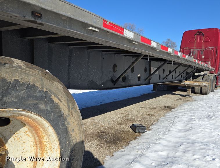 image for item EQ6550 2014 Transcraft Eagle II flatbed trailer