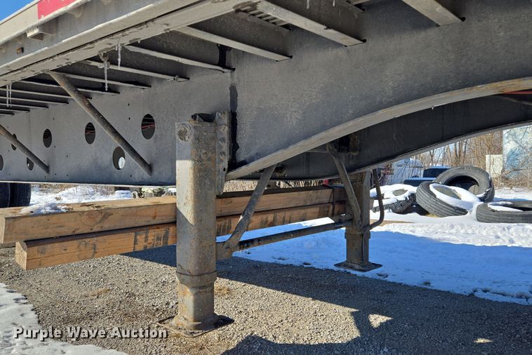 image for item EQ6550 2014 Transcraft Eagle II flatbed trailer