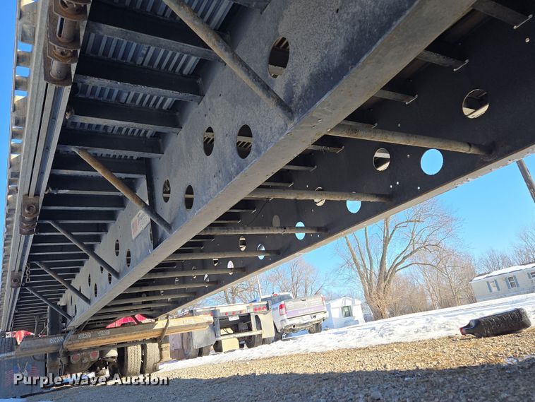 image for item EQ6550 2014 Transcraft Eagle II flatbed trailer