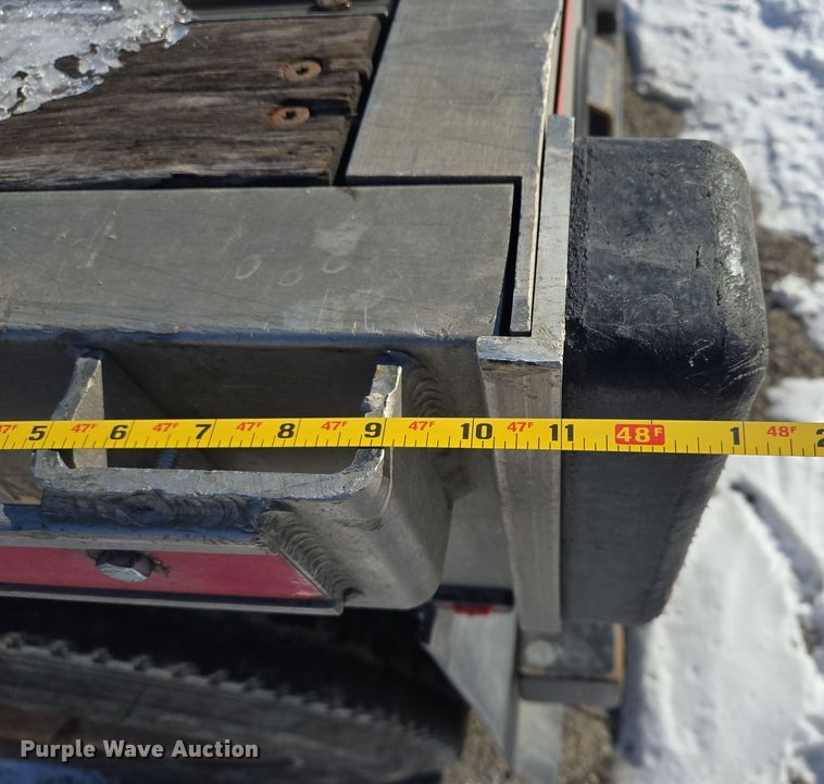 image for item EQ6550 2014 Transcraft Eagle II flatbed trailer