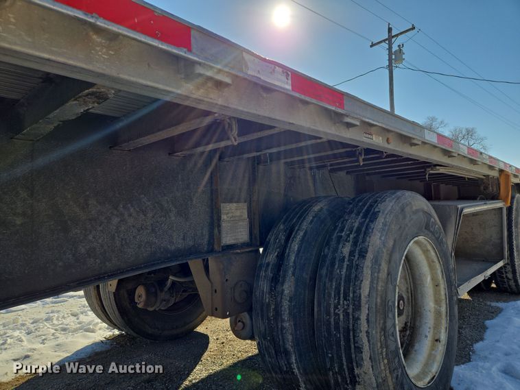 image for item EQ6550 2014 Transcraft Eagle II flatbed trailer