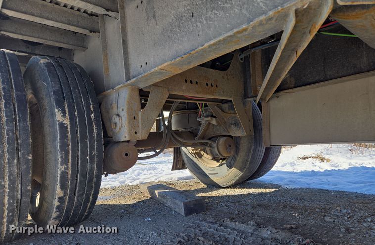 image for item EQ6550 2014 Transcraft Eagle II flatbed trailer