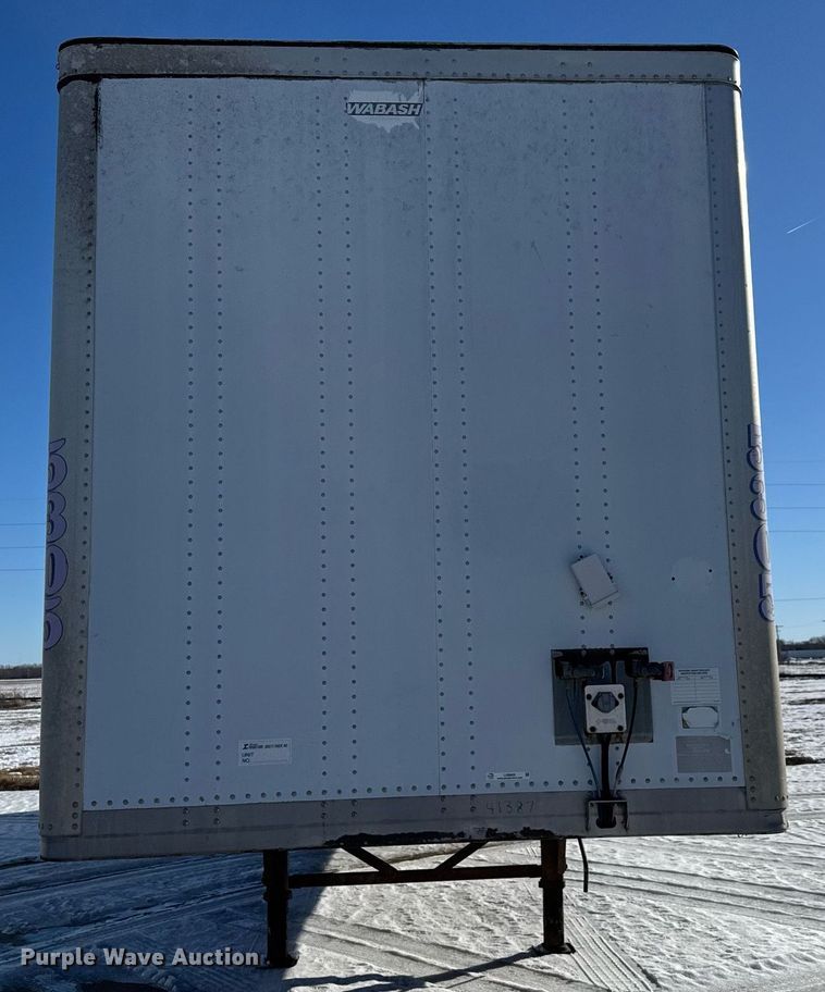 image for item LH9468 2005 Wabash dry van trailer