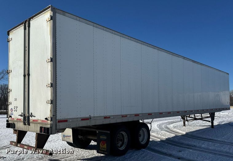 image for item LH9469 2013 Utility VS2DX dry van trailer