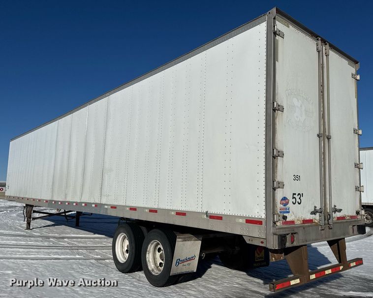 image for item LH9469 2013 Utility VS2DX dry van trailer