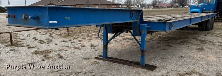 image for item LH9523 2013 Shop built flatbed trailer