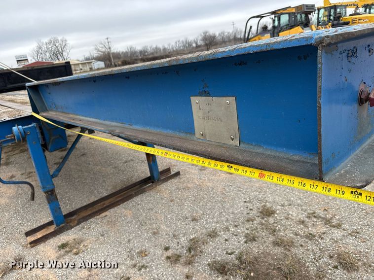 image for item LH9523 2013 Shop built flatbed trailer