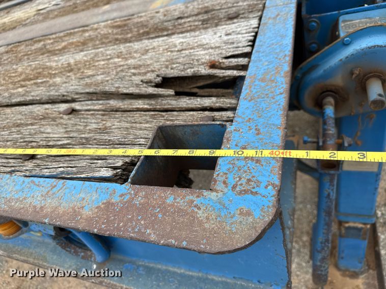 image for item LH9523 2013 Shop built flatbed trailer