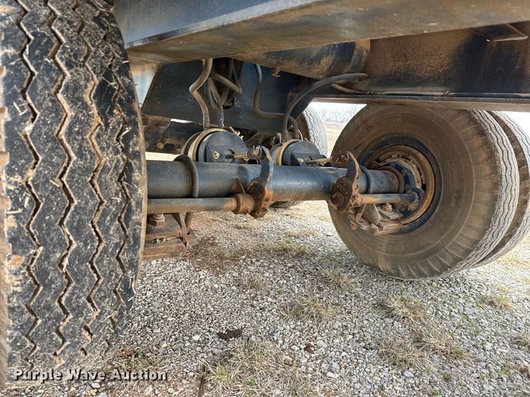 image for item LH9523 2013 Shop built flatbed trailer