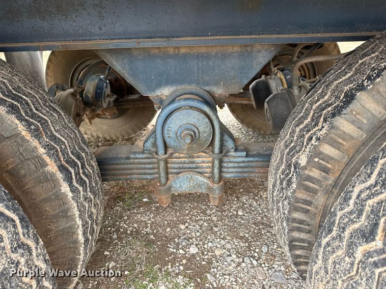 image for item LH9523 2013 Shop built flatbed trailer