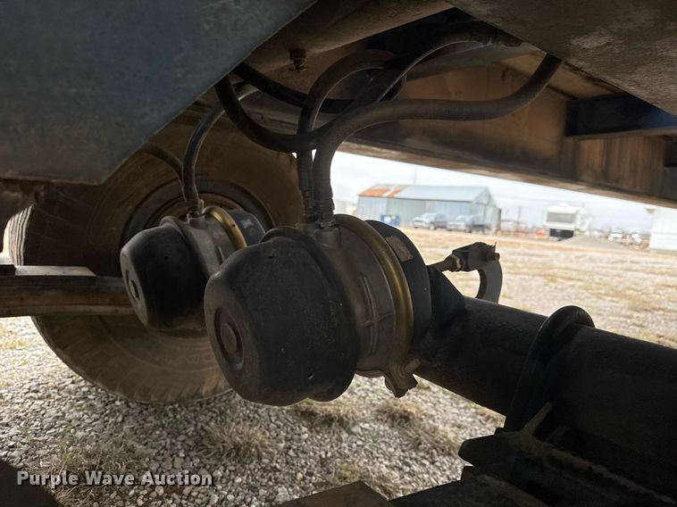 image for item LH9523 2013 Shop built flatbed trailer