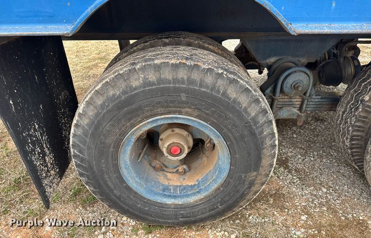 image for item LH9523 2013 Shop built flatbed trailer