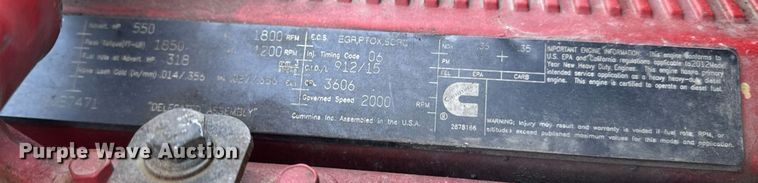 image for item YA0161 2013 Peterbilt 579 semi truck