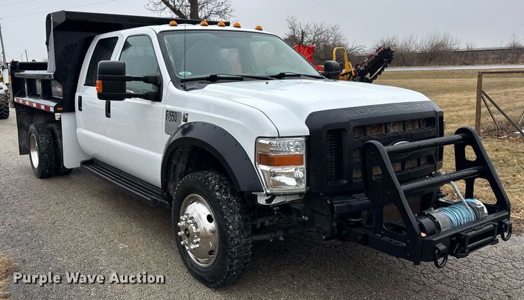 image for item DH9797 2009 Ford F550 Super Duty XL dump truck