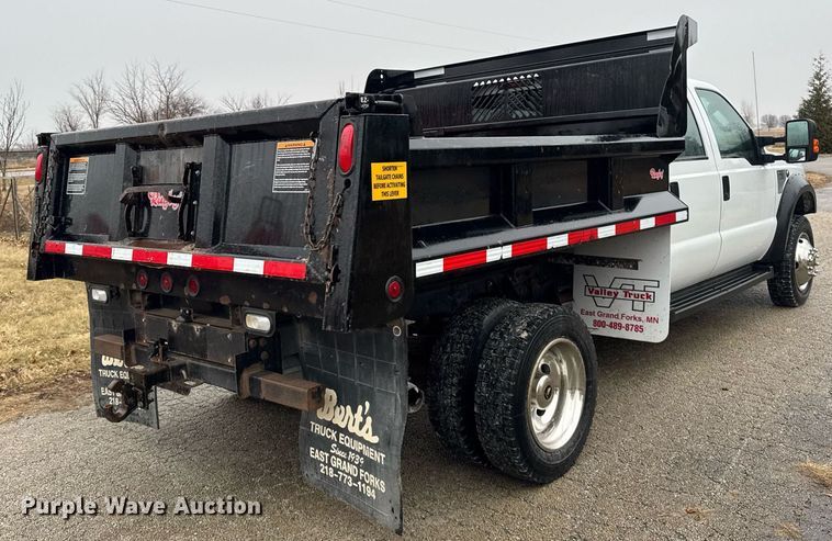 image for item DH9797 2009 Ford F550 Super Duty XL dump truck