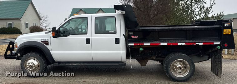 image for item DH9797 2009 Ford F550 Super Duty XL dump truck