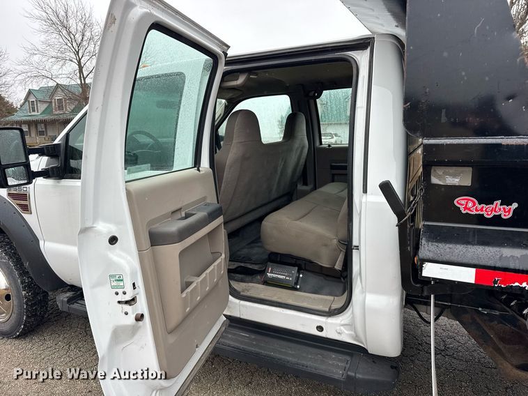 image for item DH9797 2009 Ford F550 Super Duty XL dump truck