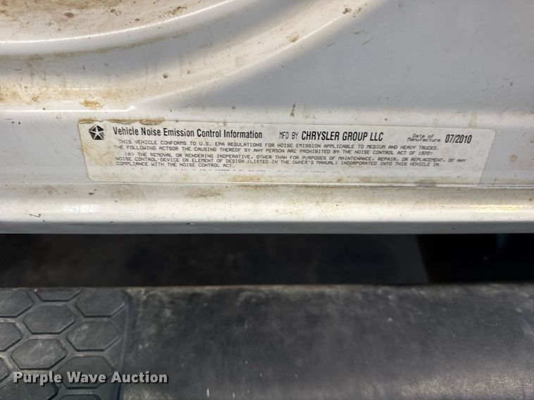 image for item DH9819 2011 Dodge Ram 5500HD Crew Cab pickup truck