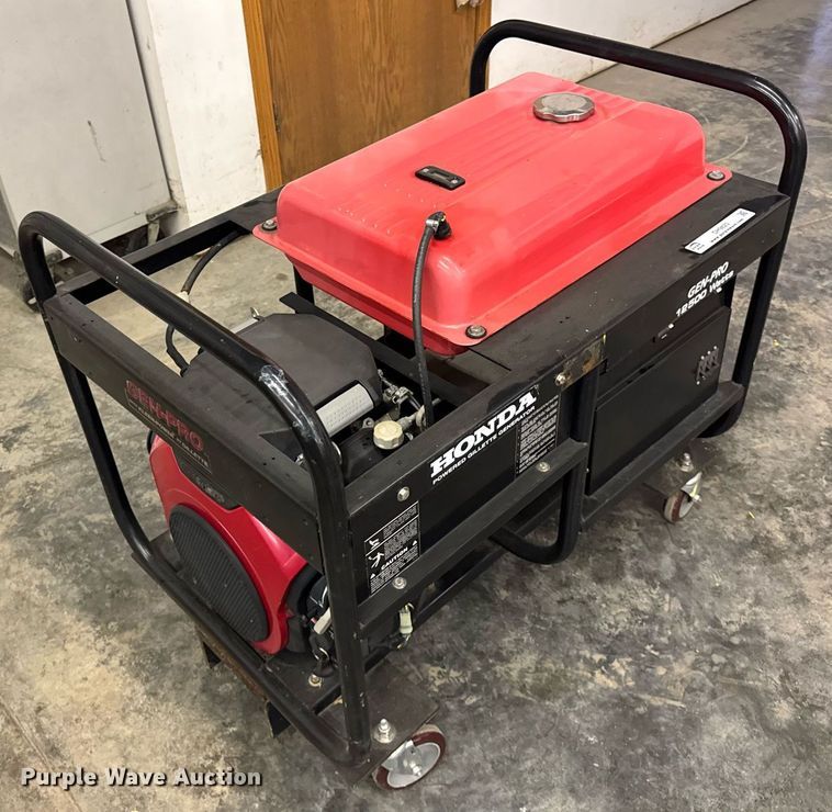 image for item DH9823 Honda Gen Pro 12500 generator