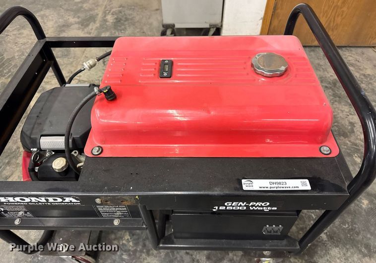image for item DH9823 Honda Gen Pro 12500 generator