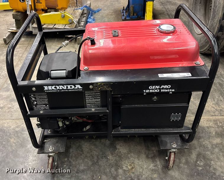 image for item DH9824 Honda Gen Pro 12500 generator