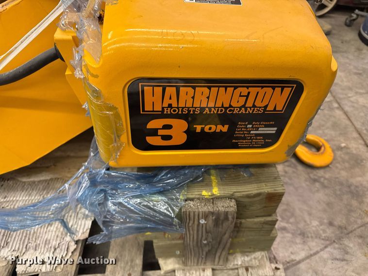 image for item DH9827 Harrington Hoist and Cranes ERIA-556732 crane