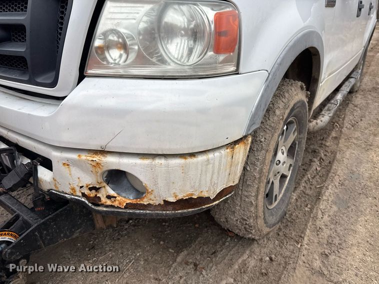 image for item DM5558 2008 Ford F150 SuperCrew pickup truck