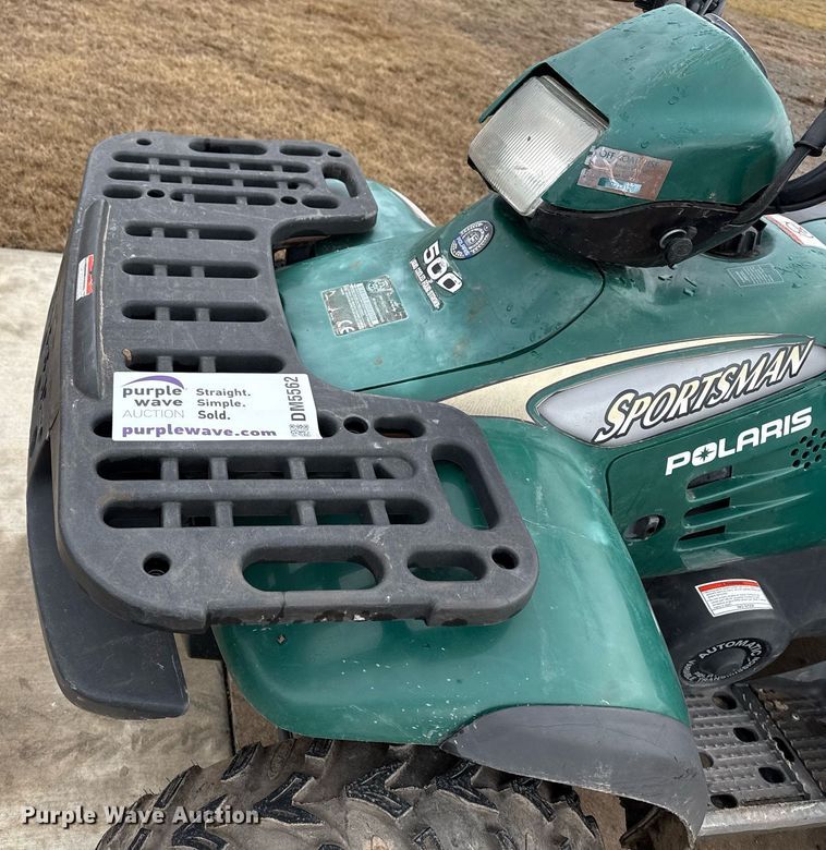 image for item DM5562 2000 Polaris Sportsman 500 utility vehicle