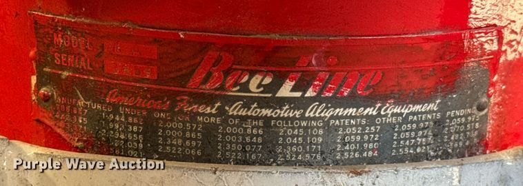 image for item DO0409 Beeline AA alignment machine