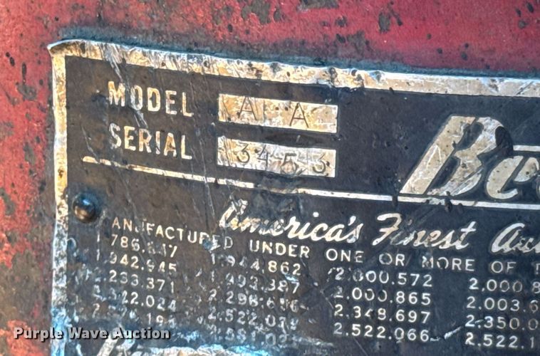 image for item DO0410 Beeline AA vehicle alignment machine