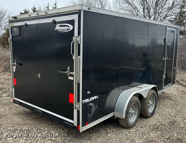 image for item DQ6631 2019 Formula enclosed cargo trailer