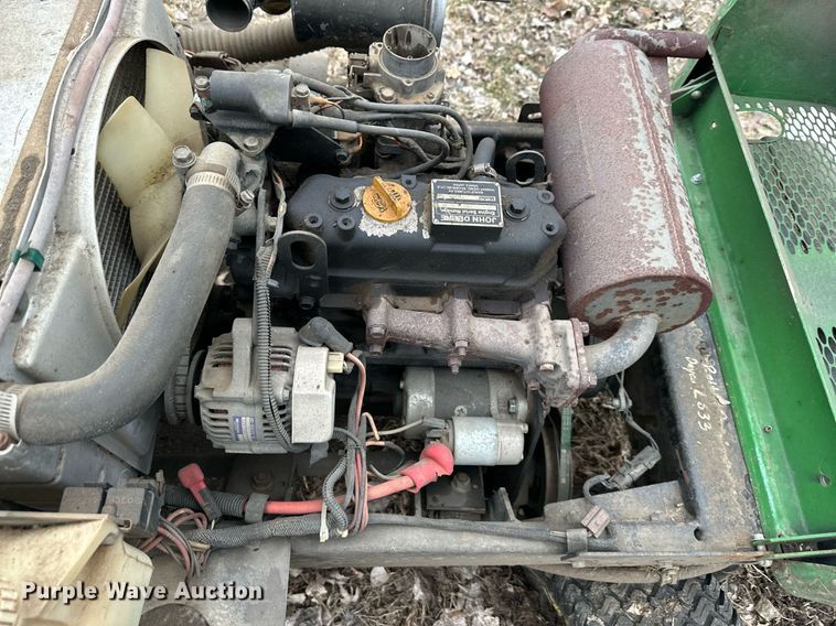 image for item DQ6632 (2) John Deere lawn mowers