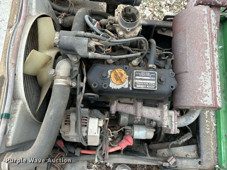 image for item DQ6632 (2) John Deere lawn mowers