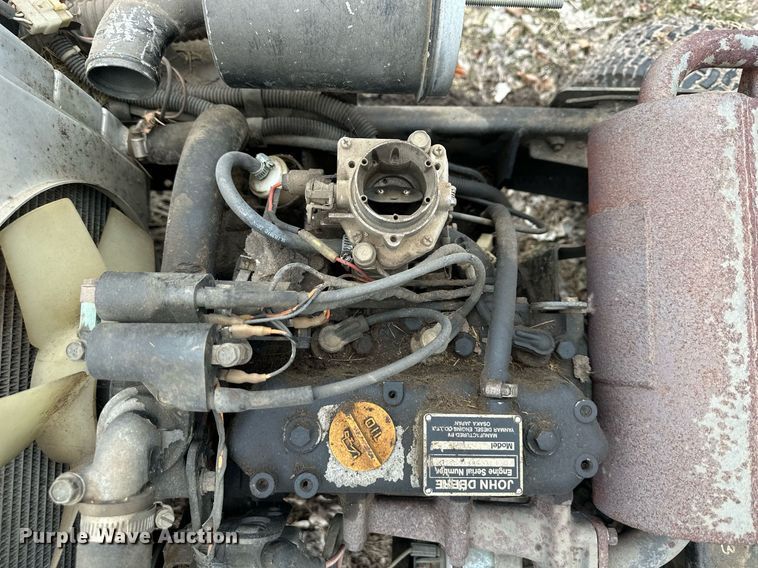 image for item DQ6632 (2) John Deere lawn mowers