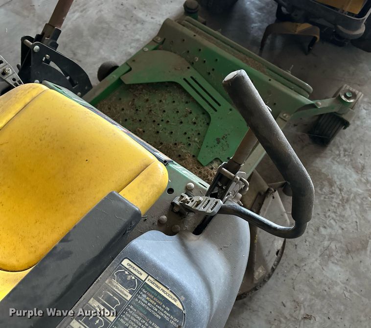 image for item DQ6632 (2) John Deere lawn mowers