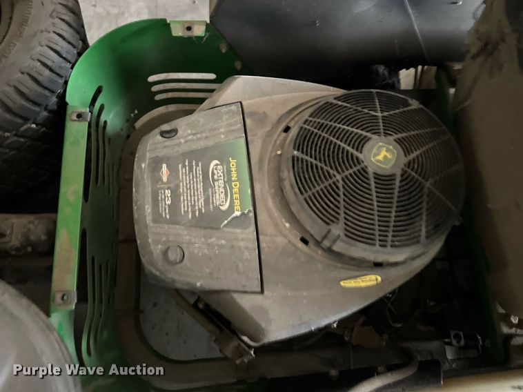 image for item DQ6632 (2) John Deere lawn mowers