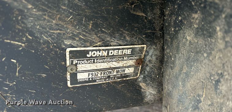 image for item DQ6632 (2) John Deere lawn mowers