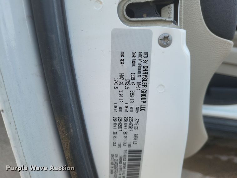 image for item DS5241 2015 Dodge Grand Caravan van