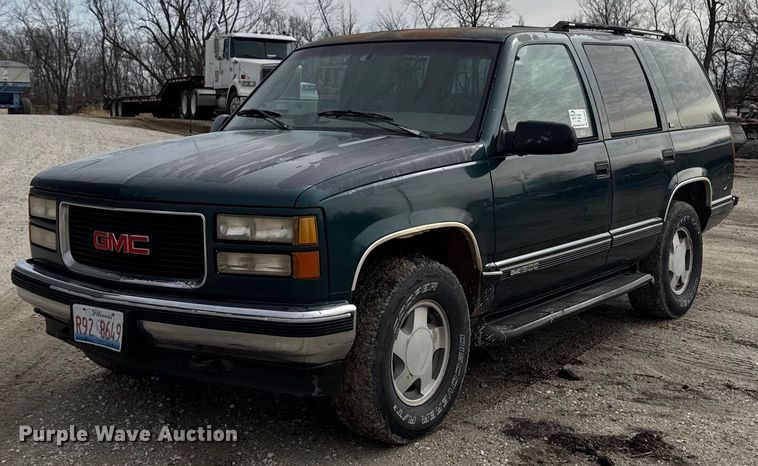 image for item DT0534 1995 GMC Yukon SLE SUV