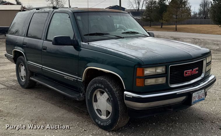 image for item DT0534 1995 GMC Yukon SLE SUV
