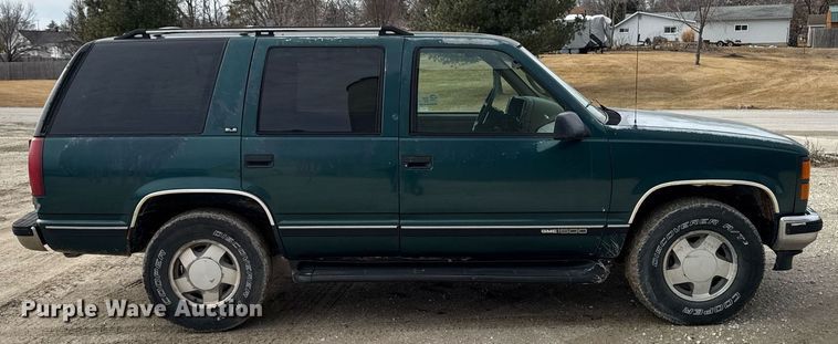 image for item DT0534 1995 GMC Yukon SLE SUV