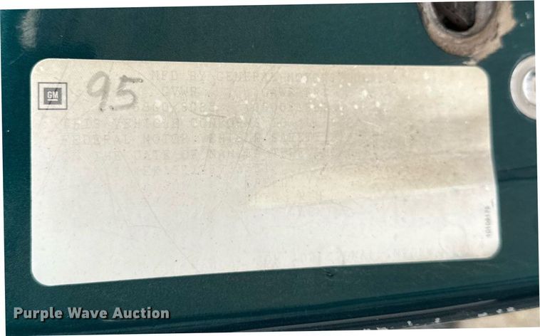 image for item DT0534 1995 GMC Yukon SLE SUV