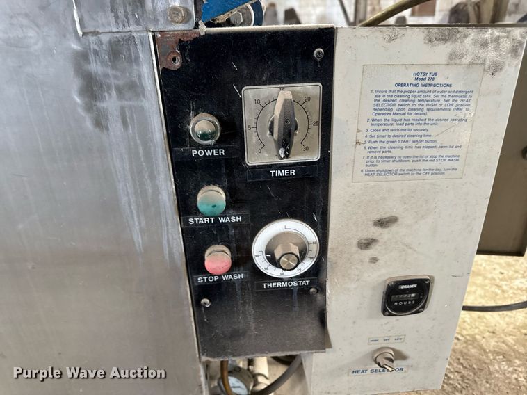 image for item DT0557 Hotsy Tub parts washer