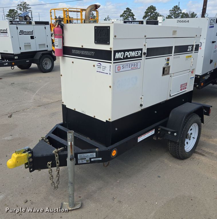 image for item DT5496 2021 Multiquip WhisperWatt DCA25SSIU4F generator