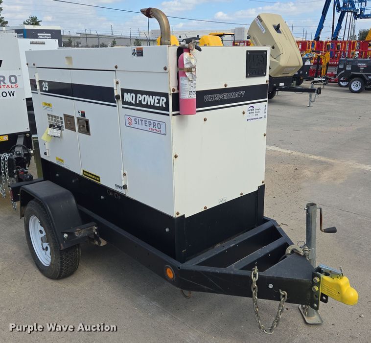 image for item DT5496 2021 Multiquip WhisperWatt DCA25SSIU4F generator