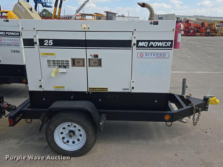 image for item DT5496 2021 Multiquip WhisperWatt DCA25SSIU4F generator